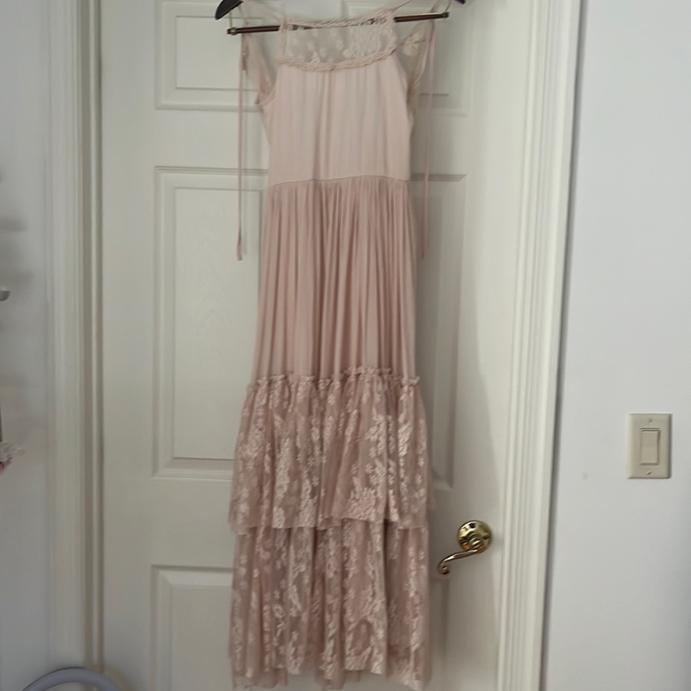 Joyfolie girls Catrin dress in shell